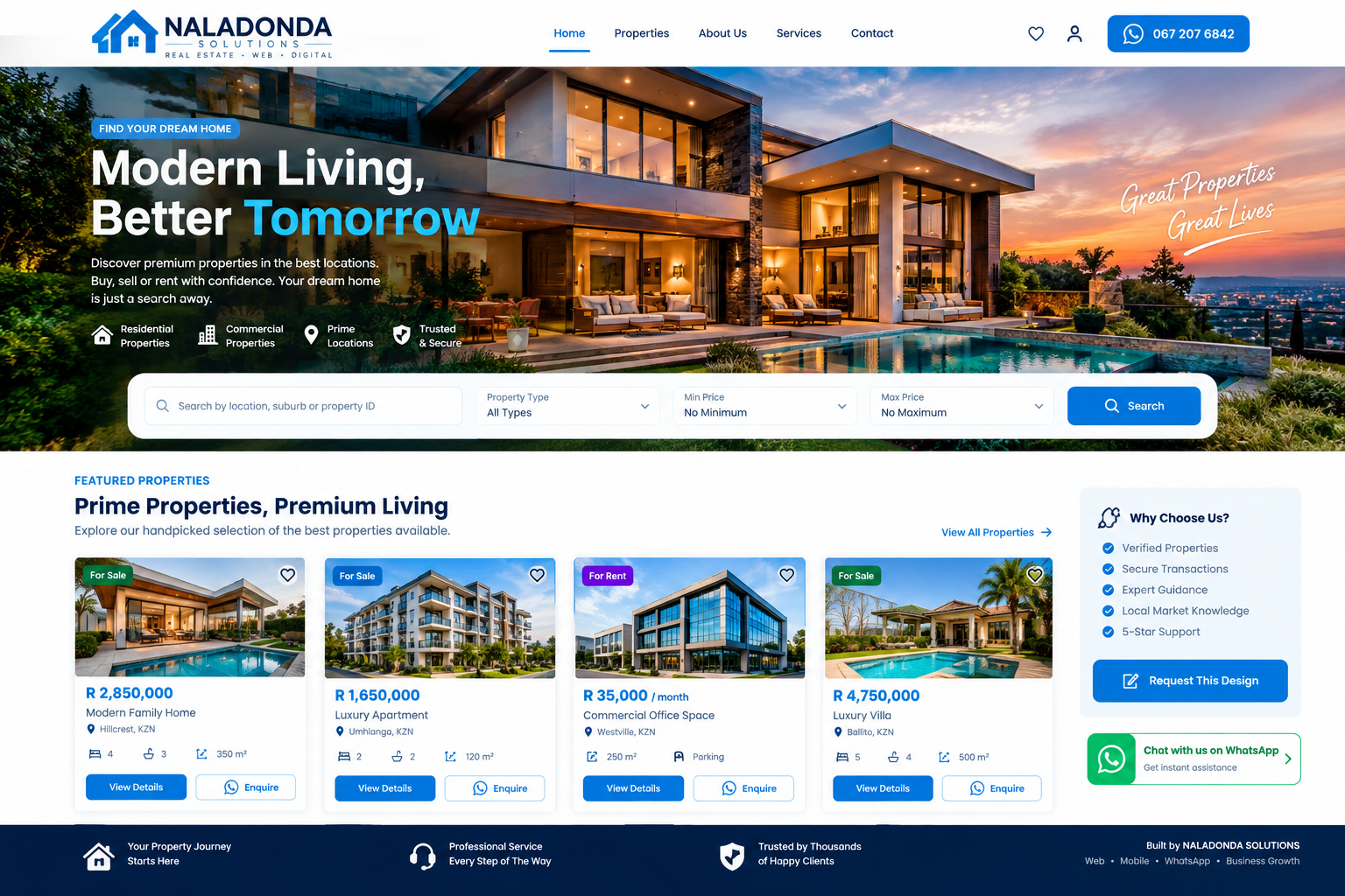 Real Estate demo